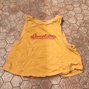 Sunshine muscle tee